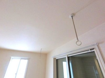 【内装】 | ツインコート簗瀬 | 一階LDK 物干し