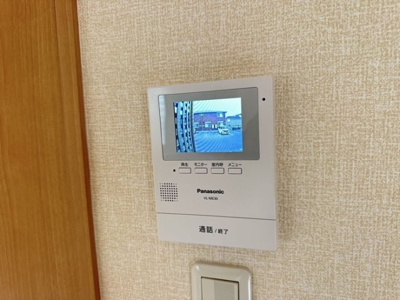 【設備】 | グリーン･リーフ熊倉 Ｄ | モニター付きインターホン