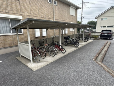 【その他共用部分】 | グリーン･リーフ熊倉 Ｄ | 駐輪場