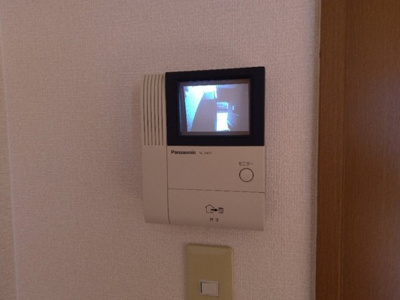 【セキュリティ】 | メゾン･ド･クロシェット Ａ | モニター付きインターホン