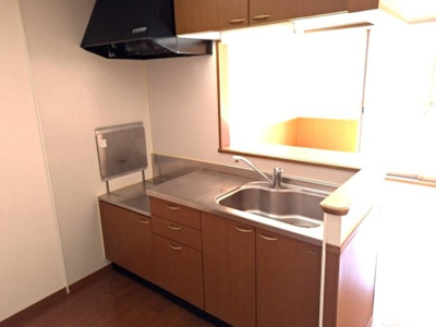 【キッチン】 | メゾン･ド･クロシェット Ａ | 対面キッチン