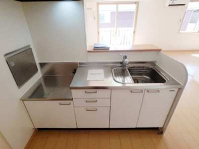 【キッチン】 | プロムナードさくら Ｅ | 対面キッチン