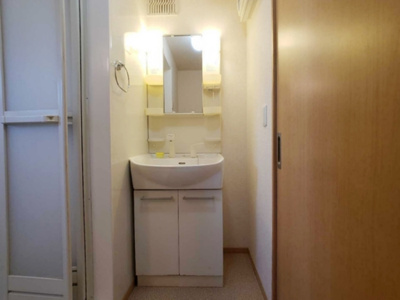 【独立洗面台】 | プロムナードさくら Ｅ | 洗髪洗面化粧台