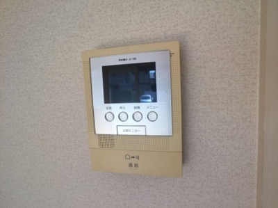 【セキュリティ】 | ラフィネ サワ Ｂ | モニター付きインターホン