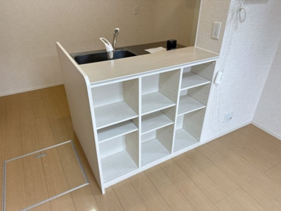 【キッチン】 | フォレストガーデン Ｂ | キッチンカウンター収納