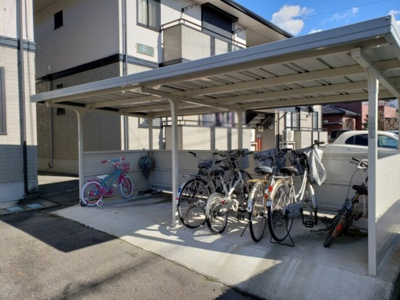 【その他共用部分】 | サンフラット Ｂ | 駐輪場