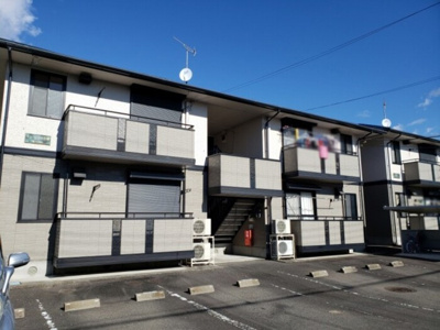 【外観】 | サンフラット Ｂ | 建物外観