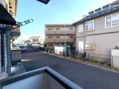 【バルコニー】 | メゾン･ボヌール Ｂ | バルコニーからの眺望