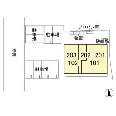 【区画図】 | パステルコート