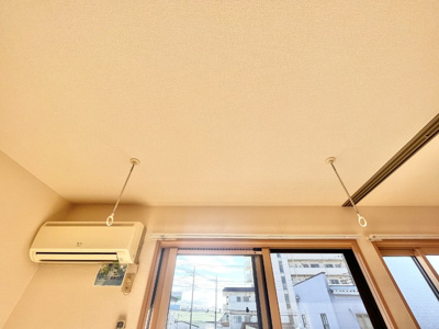 【設備】 | モナリエ御幸本町 | 室内物干し