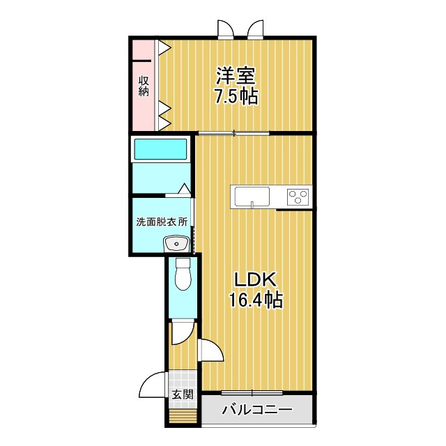 Hello　Skyの間取り