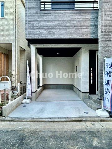 江戸川区一之江6丁目新築分譲住宅の駐車場|カースペース