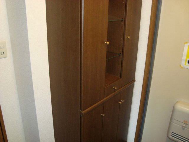 プレジールＢの玄関