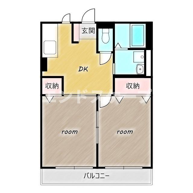 ラグーナBの間取り|高崎、前橋のお部屋探しはエンドスケープまで！お客様の理想お聞かせ下さい♪