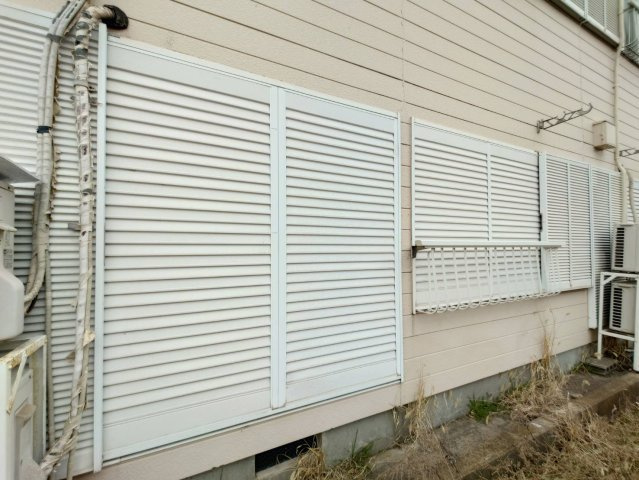 マウンテンハイツのセキュリティ|雨戸付き