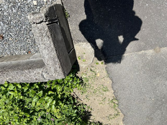 久留米市国分町　売り土地の周辺|南東側境界写真②