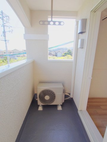 サニーサイド　Bのバルコニー