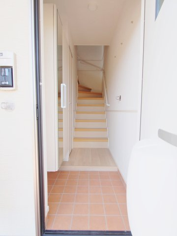 サニーサイド　Bの玄関