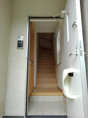 【玄関】 | サンライズ榎Ａ | 玄関です