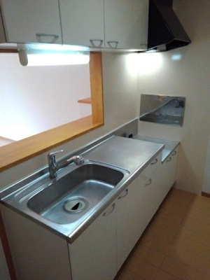 【キッチン】 | サンライズ榎Ａ | 使いやすいキッチンです