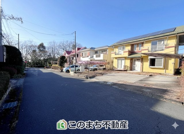 宇都宮市上戸祭町　中古戸建の前面道路含む現地写真|前面道路含む現地写真