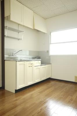 山陽コーポ豊成のキッチン|※写真は別の部屋のものです。