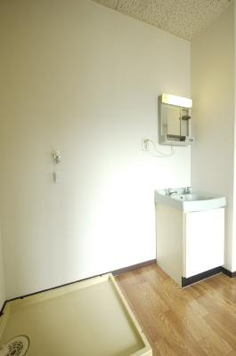 山陽コーポ豊成の洗面所|※写真は別の部屋のものです。