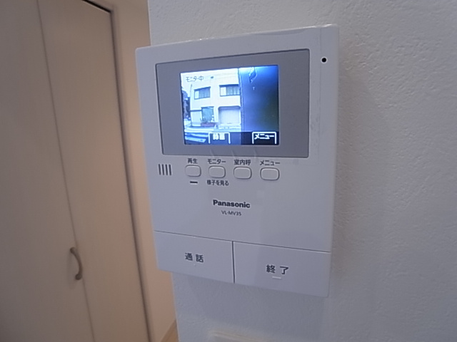 神戸市長田区大塚町５丁目のアパートのセキュリティ|TV付インターフォン
