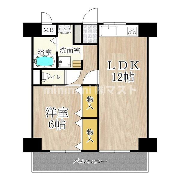 ロベリア弐番館の間取り