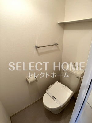【トイレ】 | セジュール碧G | 同型タイプゆったりとした空間のトイレです