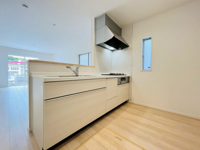 ♥♥糸満市喜屋武　第6-２号棟（全3棟）のキッチン|現地撮影2026.1
いつでも内覧可能です