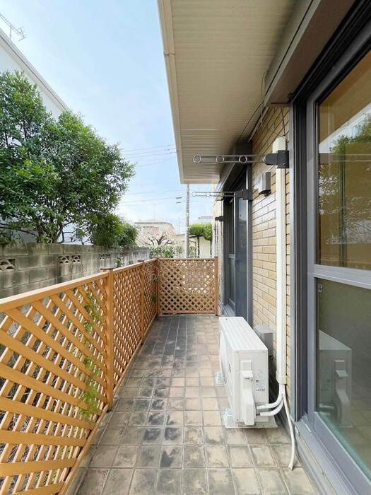 ローズコート美園の庭