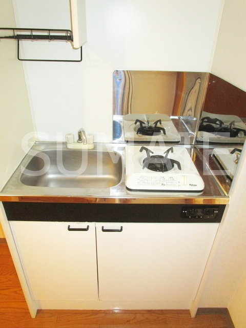 ソフィアコートのキッチン|1口ガスコンロ付キッチン☆