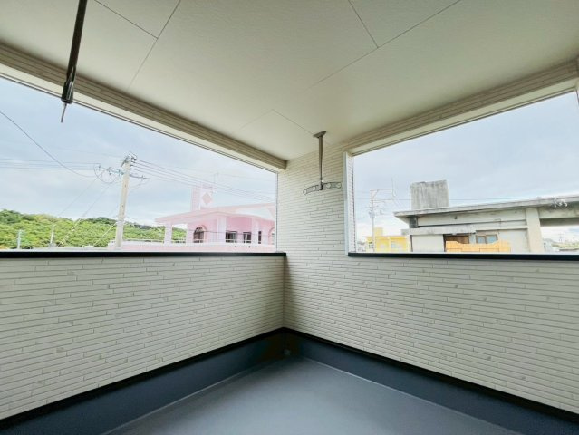 ♥♥糸満市喜屋武　第6-3号棟（全3棟）のバルコニー
