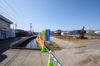 【前面道路含む現地写真】 | 【仲介手数料無料！！】日野市上田　建築条件なし売地（全28区画）1-A区画　3090万円