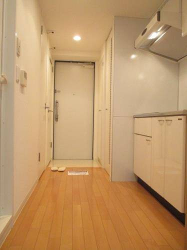 HF駒沢公園レジデンス　ネット無料　オール電化　オートロックの玄関