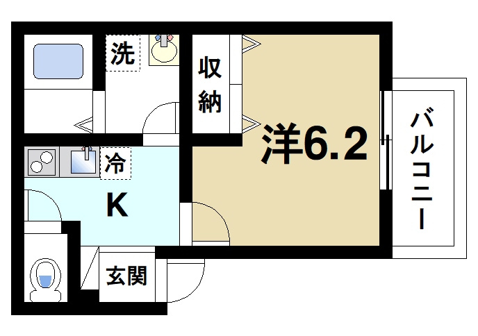 MID　WEST１の間取り