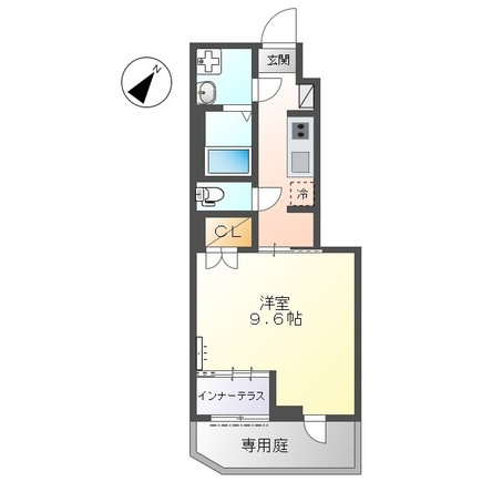 多摩区長尾新築アパート（仮の間取り