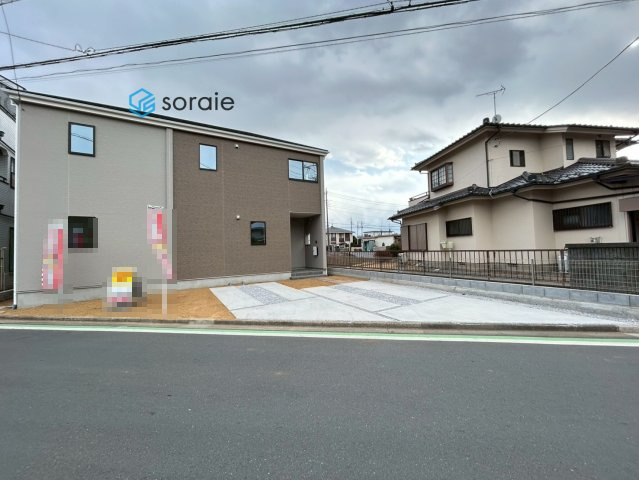 所沢市三ケ島1期　新築戸建　アーバンスタイルの外観|令和8年1月29日撮影。