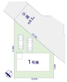 所沢市三ケ島1期　新築戸建　アーバンスタイルの区画図|令和8年1月29日撮影。