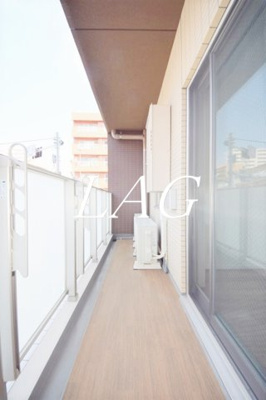 【バルコニー】 | フュージョナル五反野 | バルコニーです。