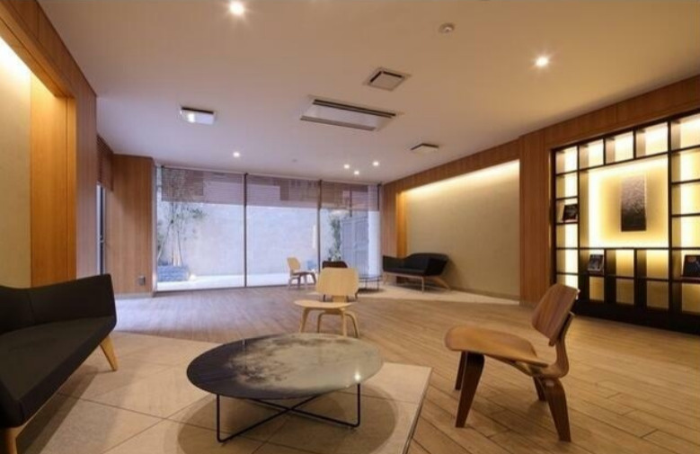 ONE　ROOF　FLAT　TSUKISHIMAのロビー