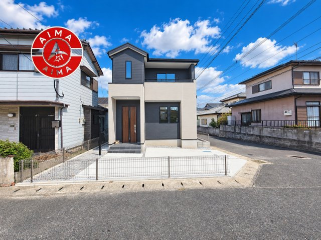 糟屋郡久山町大字久原第8-1棟（1号棟）の外観|デザイン性のある外観です。