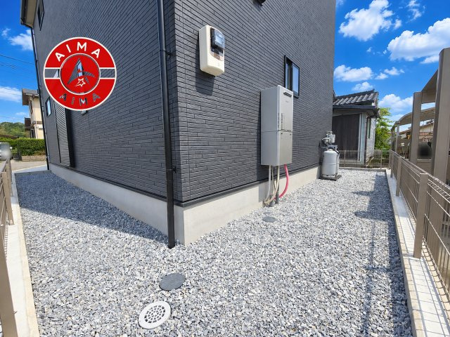 糟屋郡久山町大字久原第8-1棟（1号棟）の庭|お庭で自由な時間を過ごせます。