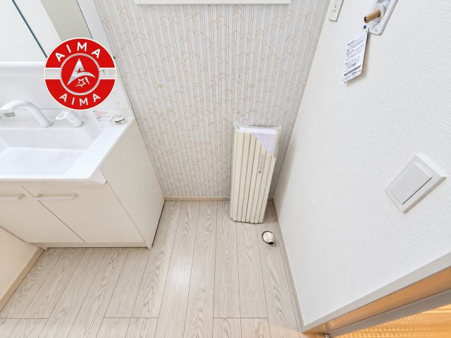 糟屋郡久山町大字久原第8-1棟（1号棟）のランドリースペース|ランドリースペースとなります。広々して有効的にご使用できます。