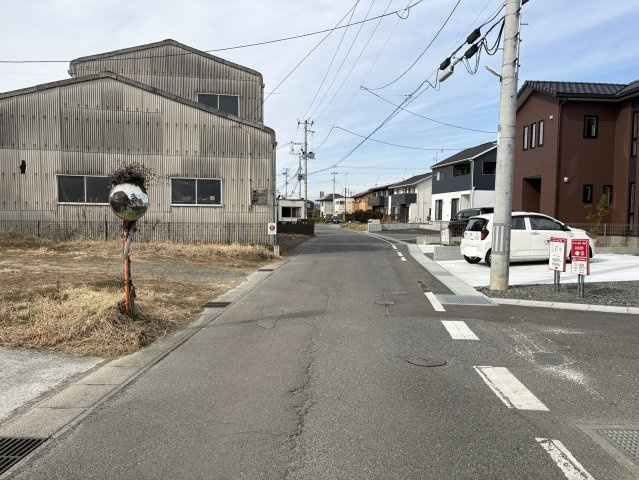 タマタウン いわき泉町の前面道路含む現地写真