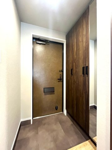 姪浜パークホームズの玄関