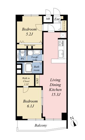 【間取り】 | カーサ桜上水