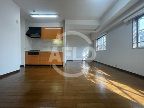 セレッソコート中之島南　 西船場小学校の居間・リビング|セレッソコート中之島南　リビング