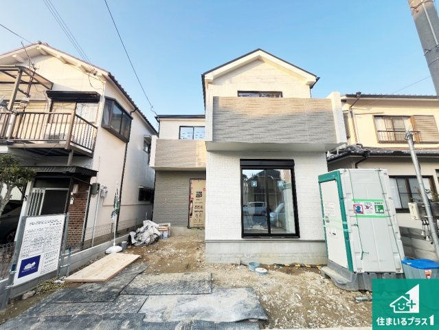 明石市藤が丘　新築一戸建ての外観|現在の進捗状況です！順調に作業進行中、完成が待ち遠しいです！詳細の間取り等、お気軽にお問い合わせください！